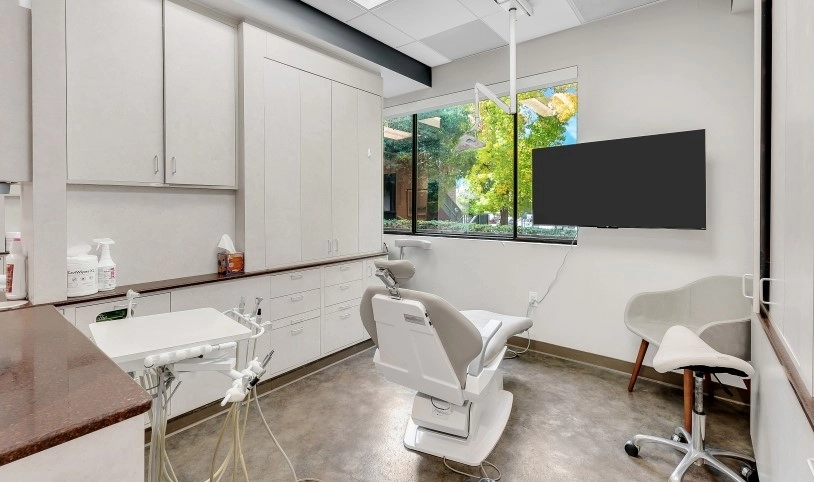 Dental office treatment room