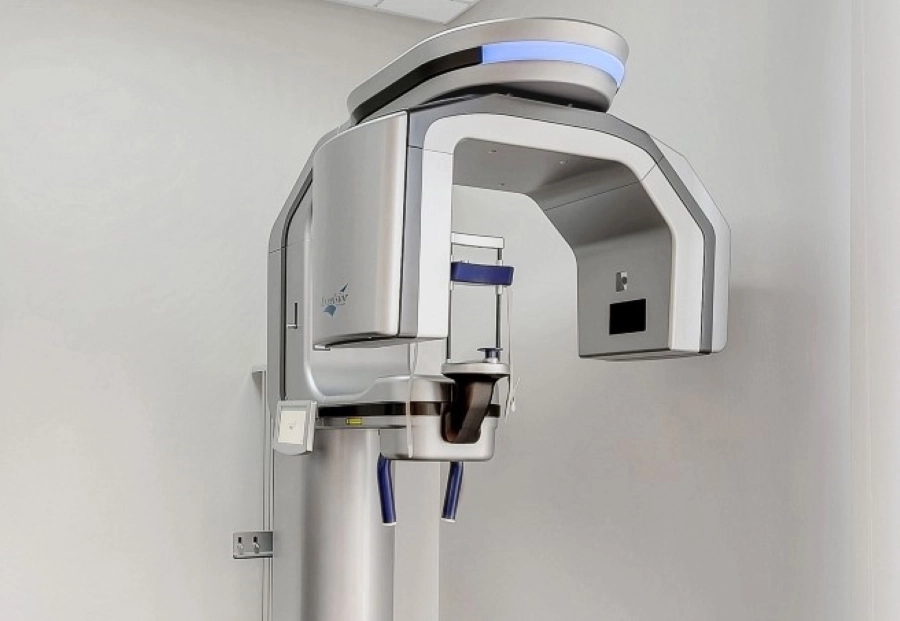 3 D C T cone beam x-ray scanner